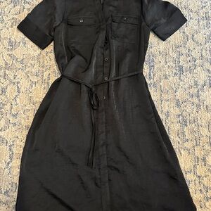 Simply Vera Vera Wang Black Long Sleeve Dress